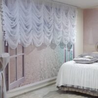 Pagal individualų užsakymą. Prabangi Romantišką Provanso stiliaus prancūziška užuolaida, romanėtė Paris