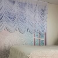 Pagal individualų užsakymą. Prabangi Romantišką Provanso stiliaus prancūziška užuolaida, romanėtė Paris