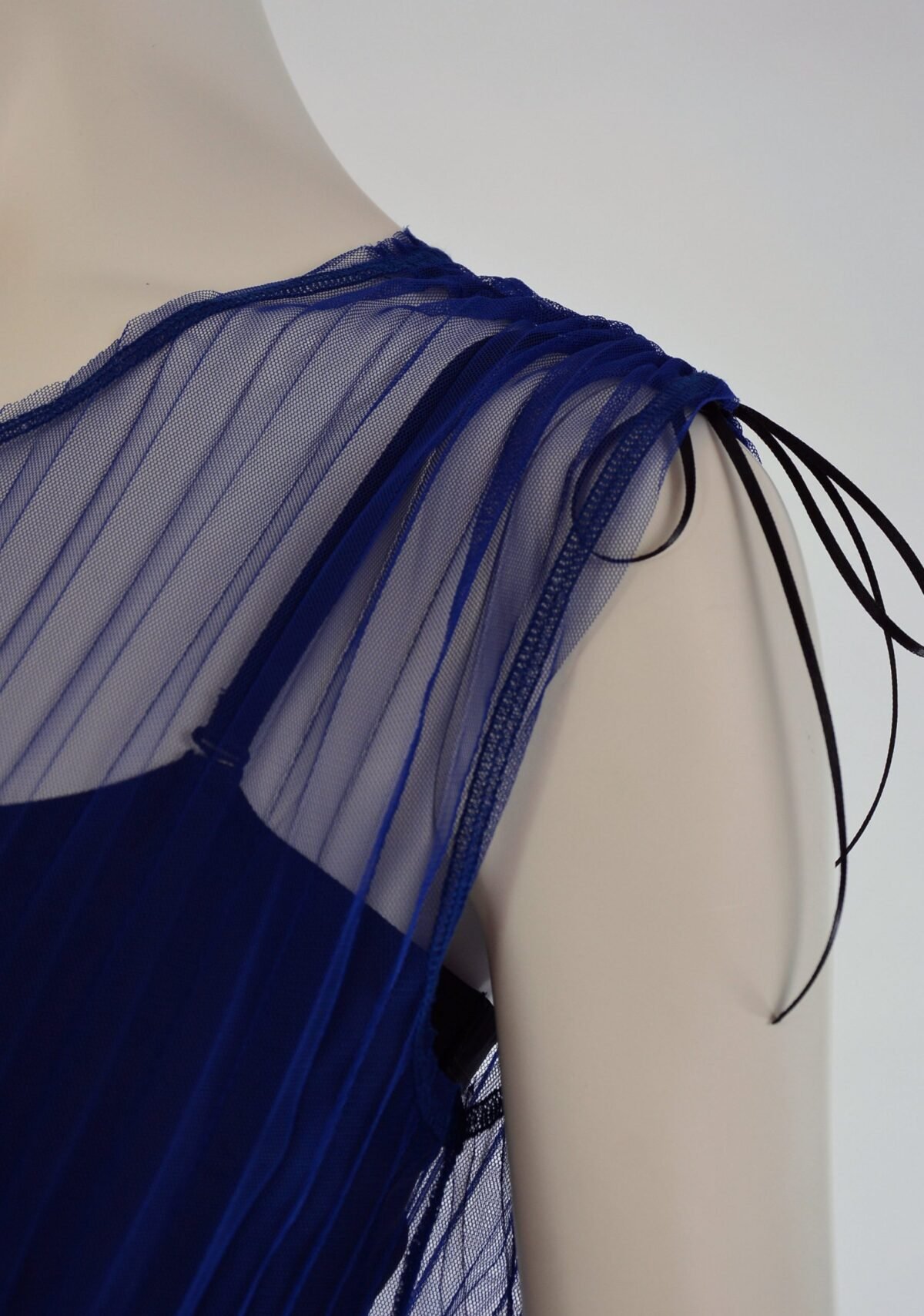 Summer sunray plisse transparent youth modern tulle dress 9438 1 scaled