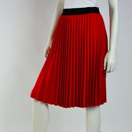 beautiful sunray skirt with elastic waist  8845 scaled