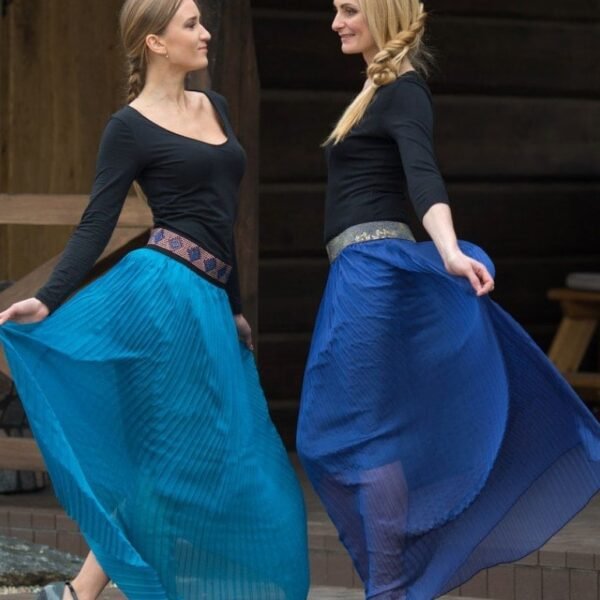 chiffon pleated skirts sarah 64