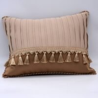 Pagalvės dekorui su klostuotais intarpais 1. Pagal individualų užsakymą.