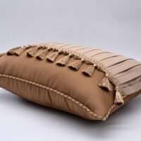 Pagalvės dekorui su klostuotais intarpais 1. Pagal individualų užsakymą.