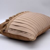 Pagalvės dekorui su klostuotais intarpais 1. Pagal individualų užsakymą.