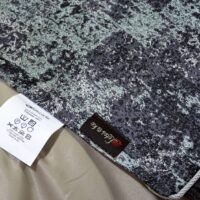 Dygsniuota lovatiesė su pamušalu rudos spalvos dekoruota prabangiu gofruotu 14 cm dekoru Venecija14 260×260