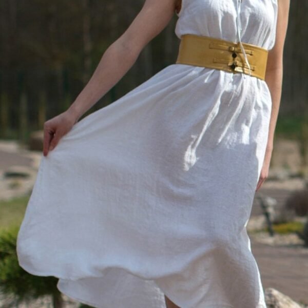 linen beach dress claire 79