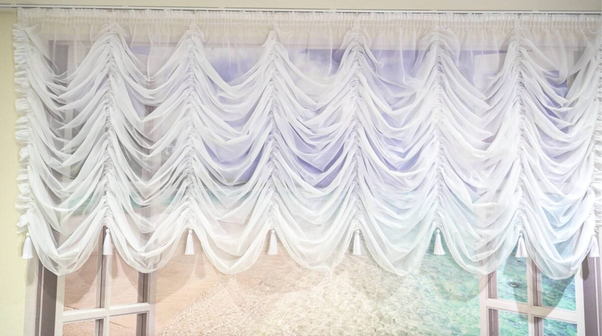 Pagal individualų užsakymą. Prabangi Romantišką Provanso stiliaus prancūziška užuolaida, romanėtė Paris