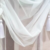 Pagal individualų užsakymą. Prabangi Romantišką Provanso stiliaus prancūziška užuolaida, romanėtė Paris