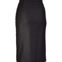 skirt pencil black liussy ba52c2c37ab76e54b7ff08d346808dcf