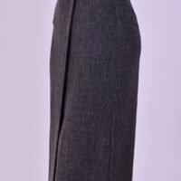 skirt pencil gray liussy 47