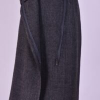 skirt pencil gray liussy a151eb5e9ff1f68bb4b817a912eceb2c